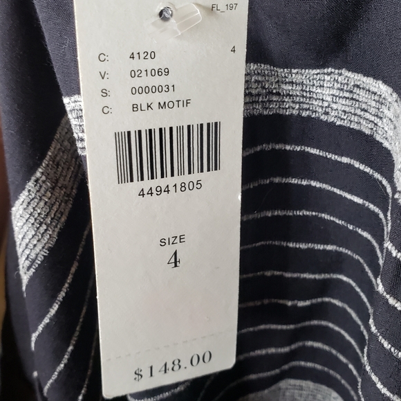 NWT Anthropologie Eva Franco Aline Asymmetrical Hem Skirt Size 4 - Picture 7 of 9